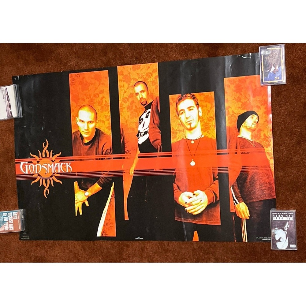 Godsmack - Orion Distributing - Poster 33 x 21 VINTAGE 1999